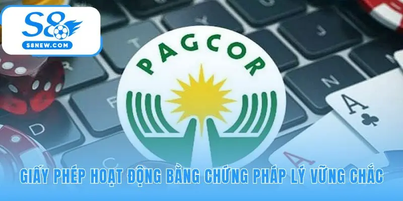 Giấy phép hoạt động được cấp bởi PAGCOR sau thẩm định khắt khe