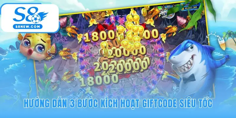 Quy trình 3 bước nhận 50K từ giftcode nhanh chóng