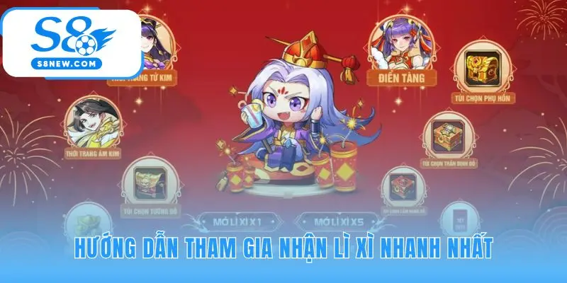 Quy trình tham gia sự kiện gồm 5 bước nhận thưởng trực tiếp