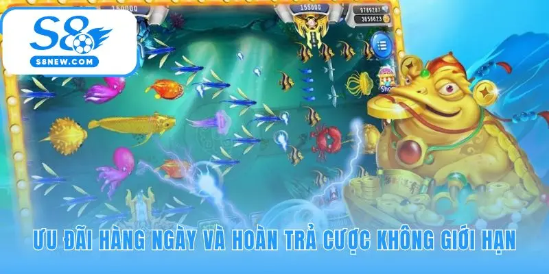 Khuyến mãi nổ hũ bắn cá hoàn trả cược mỗi ngày